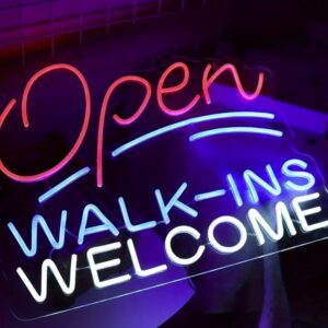 SIGN Led - "Welcome" 12" x 16"