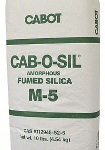 SILICA - Cabot Cab-O-Sil M5 - White, 10 lb (SALES)
